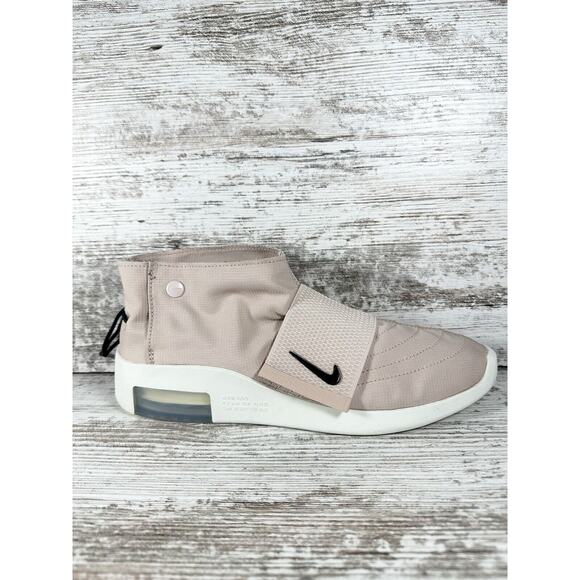 Women's Nike Air Fear of God Moc Particle Beige Slip On Sneakers Sz 9.5 Athletic - Picture 2 of 9